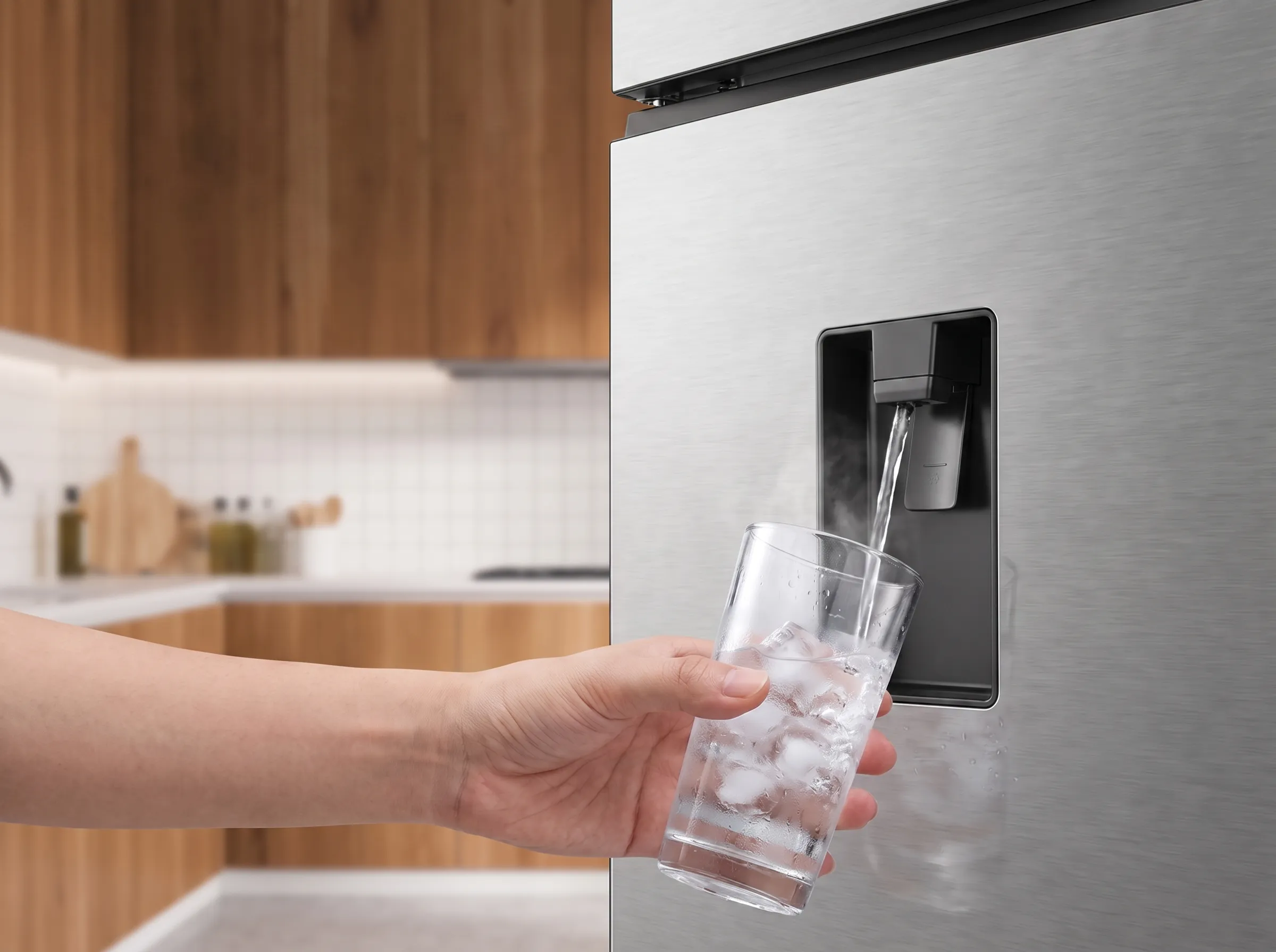 Chilled Water Without Opening the Door.