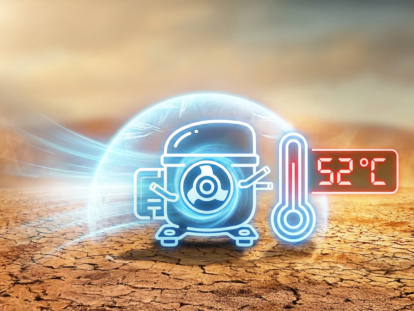 Engineered for 52 °C Heat.