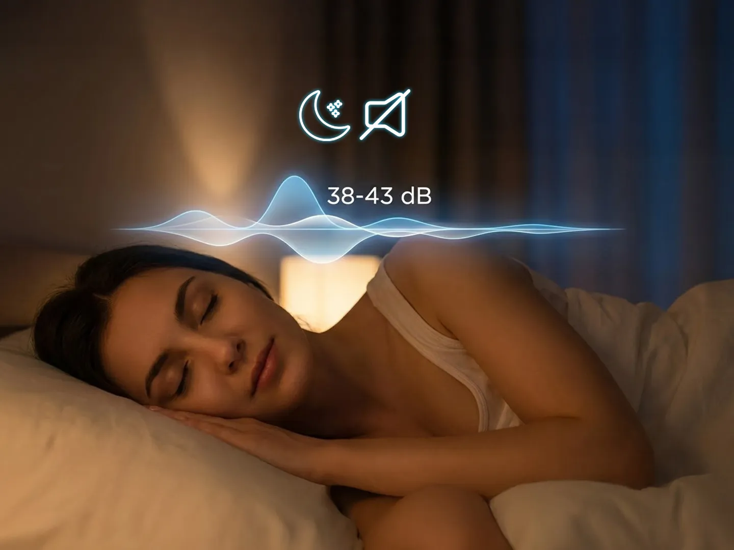 Quiet Comfort for Restful Nights.