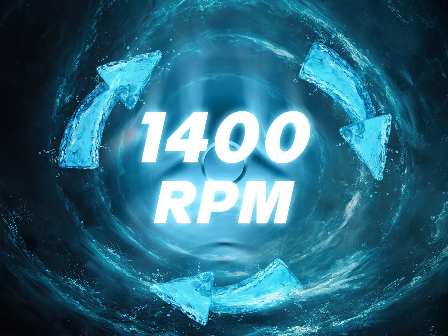1400 rpm